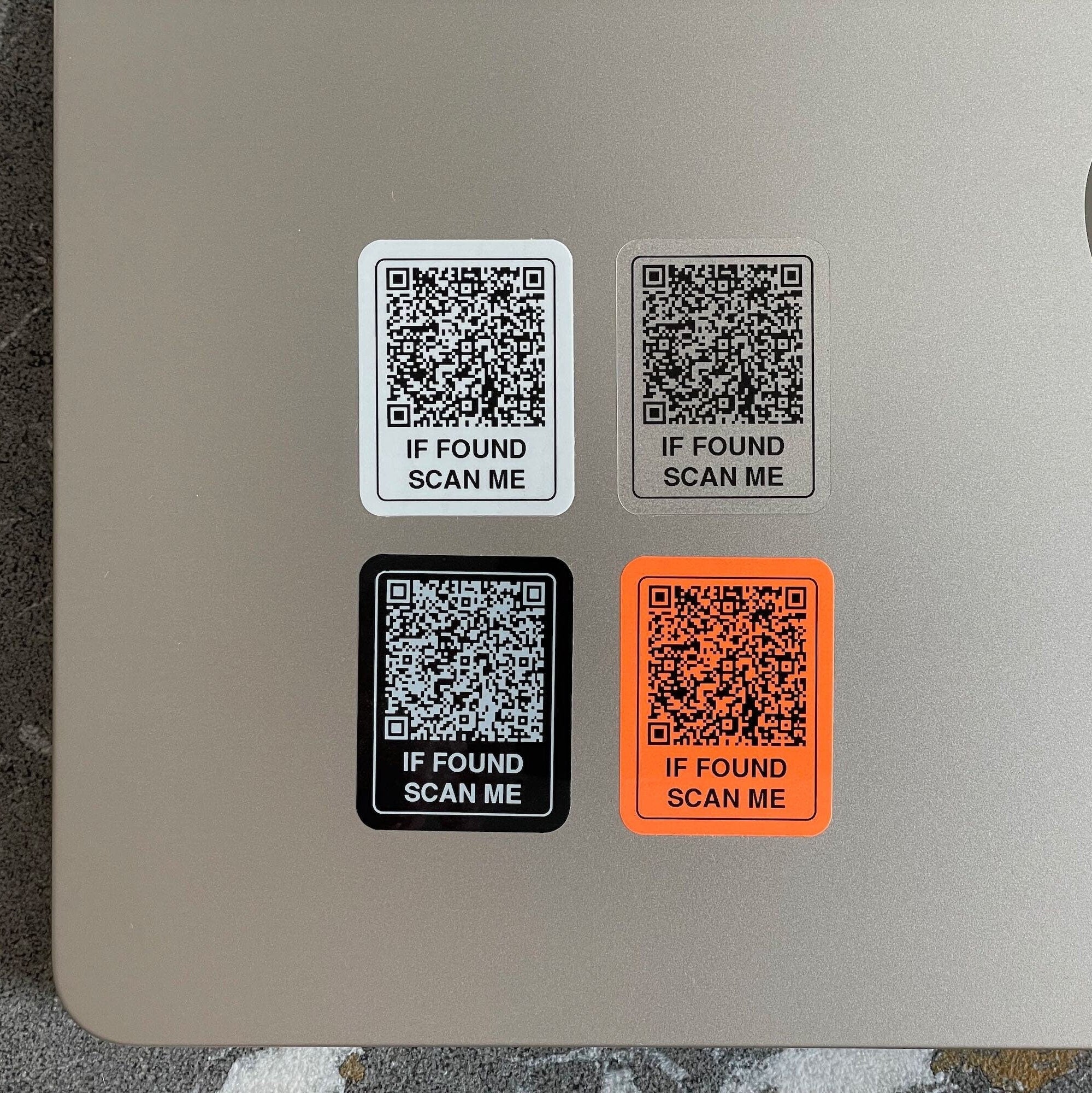 Grandes étiquettes QR