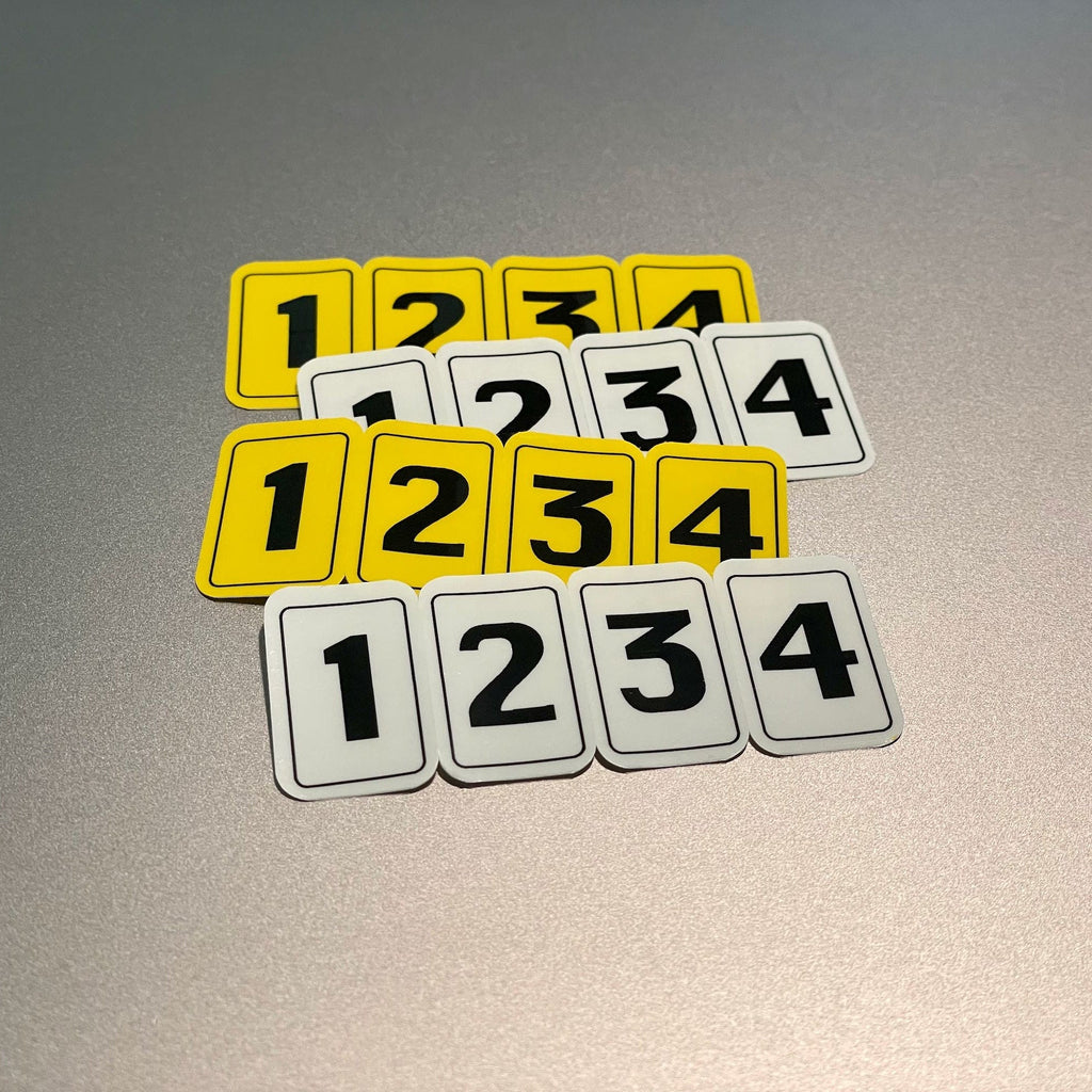 Number Stickers Small