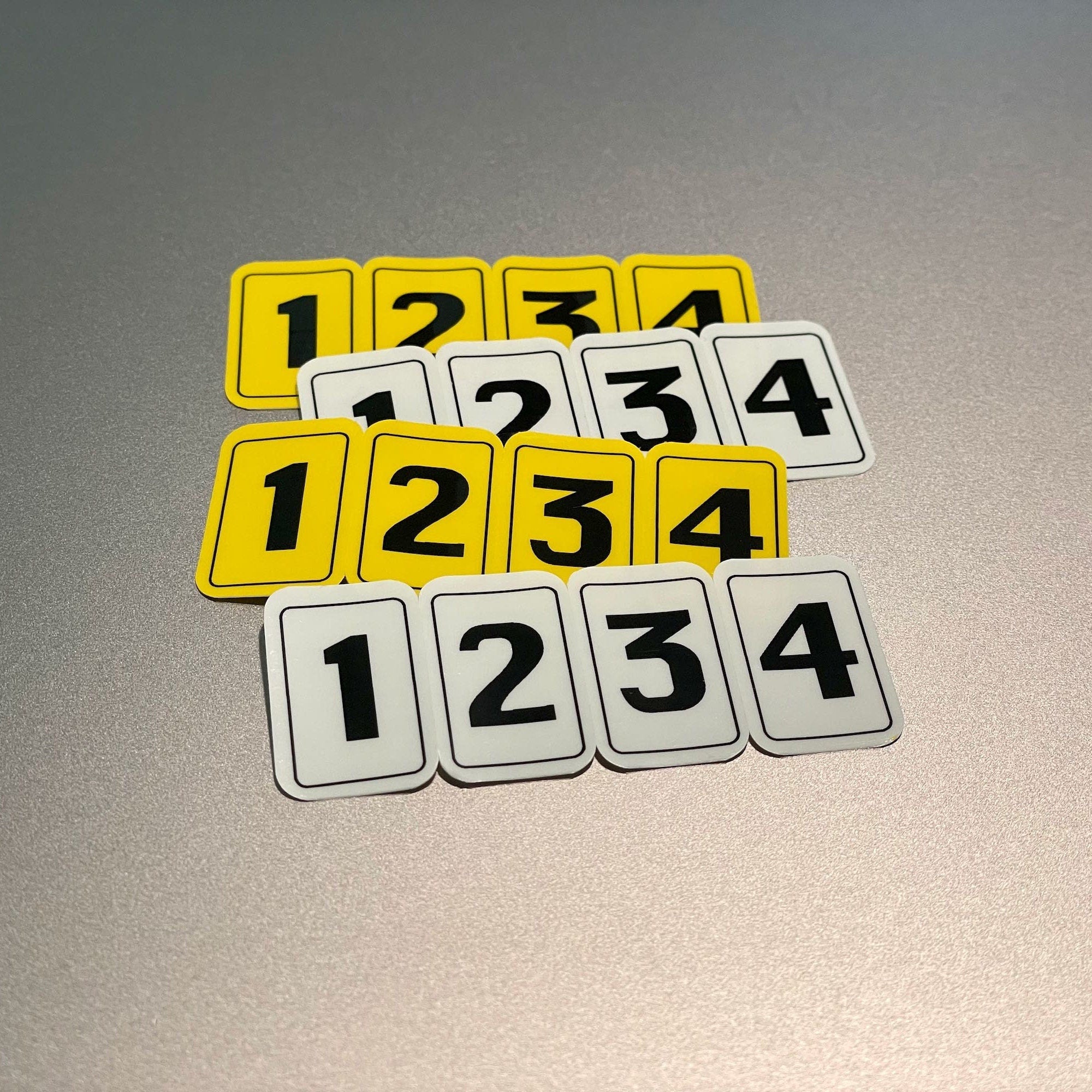 Number Stickers Small