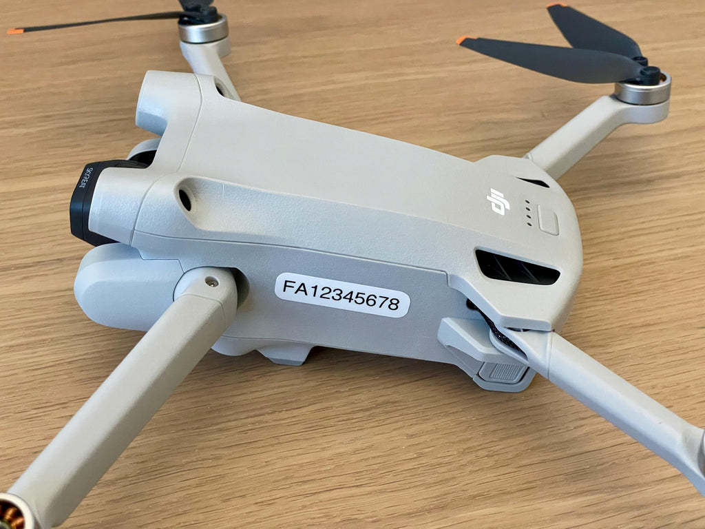 Minimal Drone ID Stickers