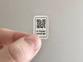 Mini étiquettes QR