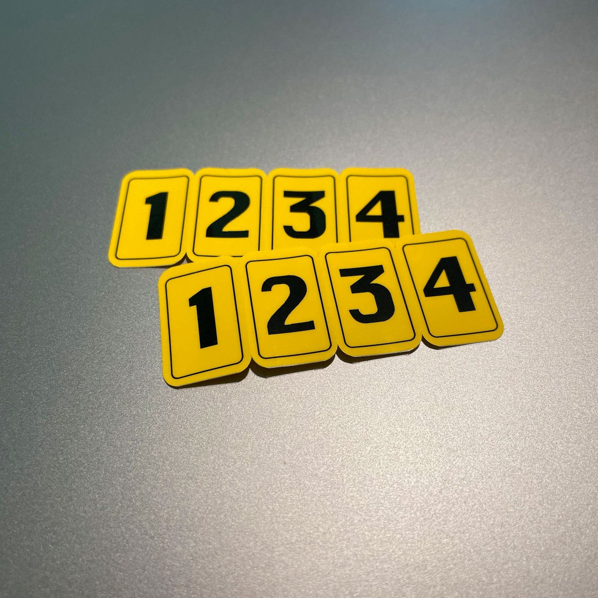 Number Stickers Small